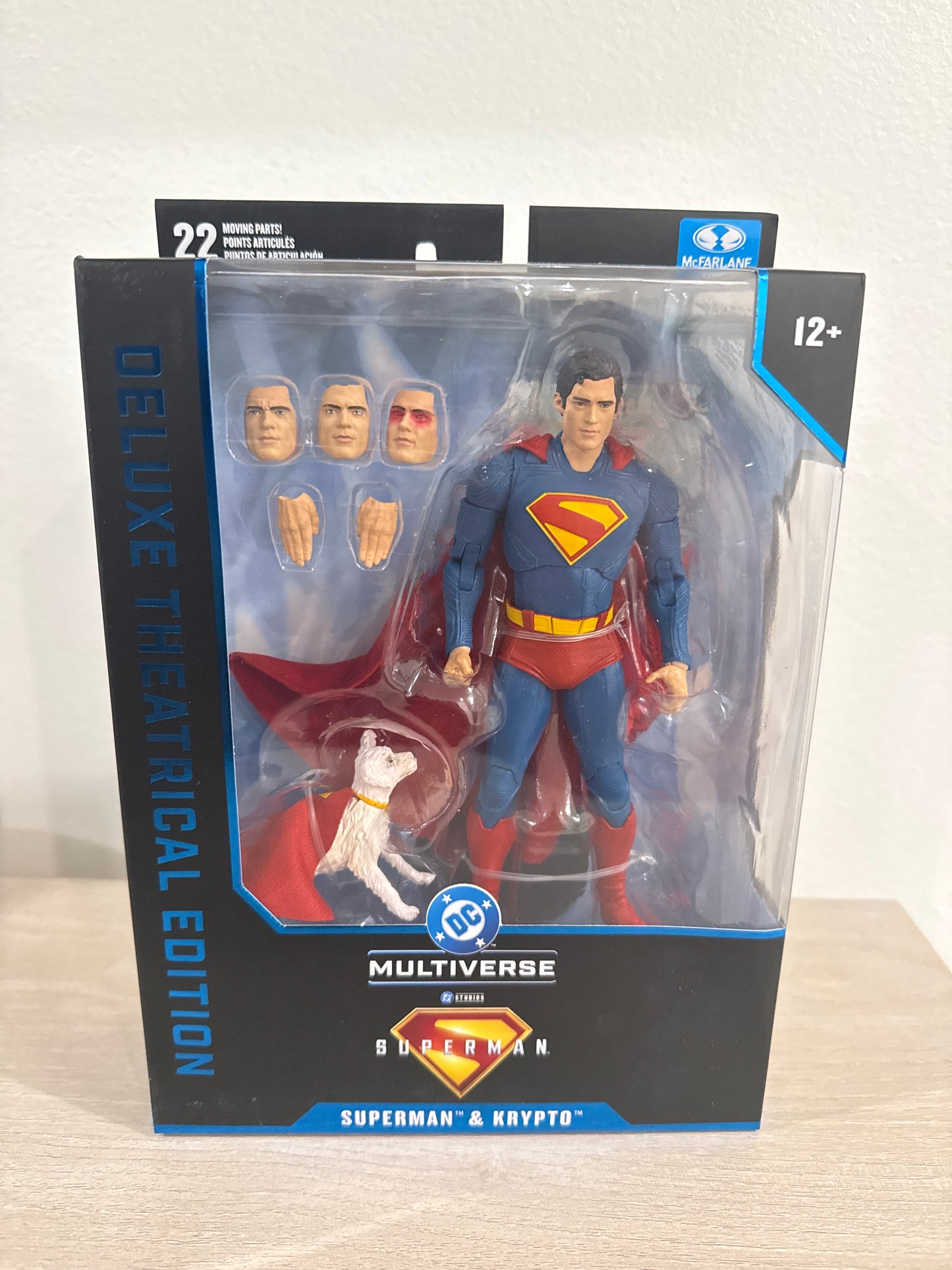 DC Multiverse Superman w/ Krypto – Deluxe Theatrical 7" Figure