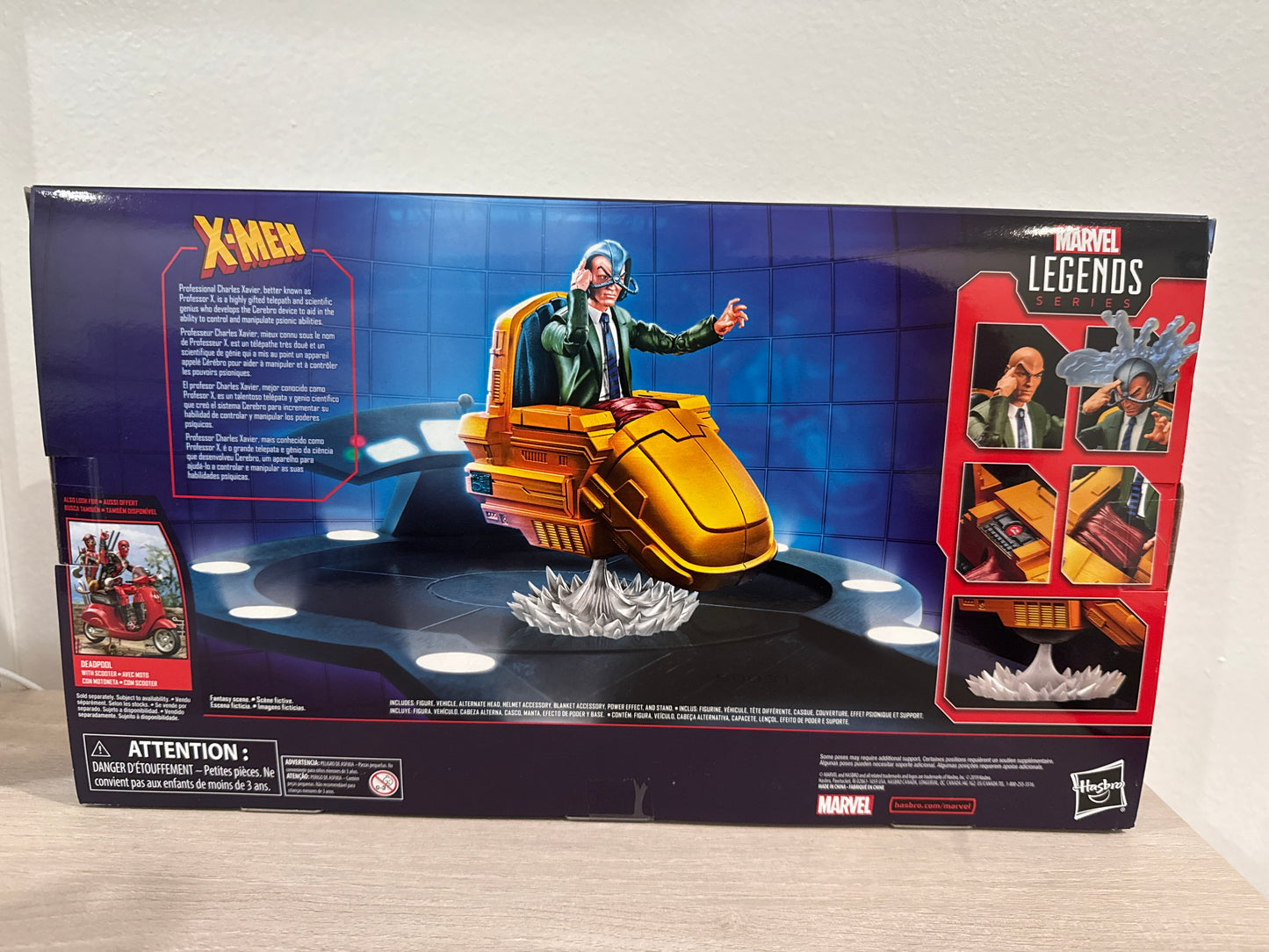 Marvel Legends Ultimate Professor X 6-Inch Action Figure with Hover Chair (Reissue)
