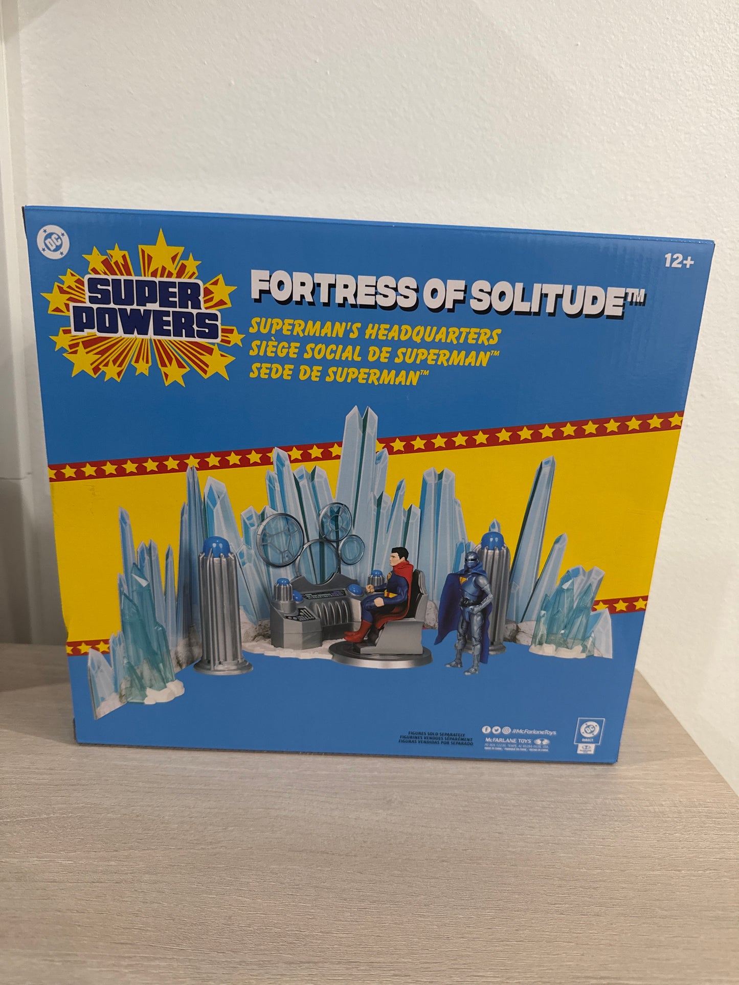 Fortress of Solitude Playset – Superman's Headquarters (DC Super Powers: Superman Movie) (Substandard)