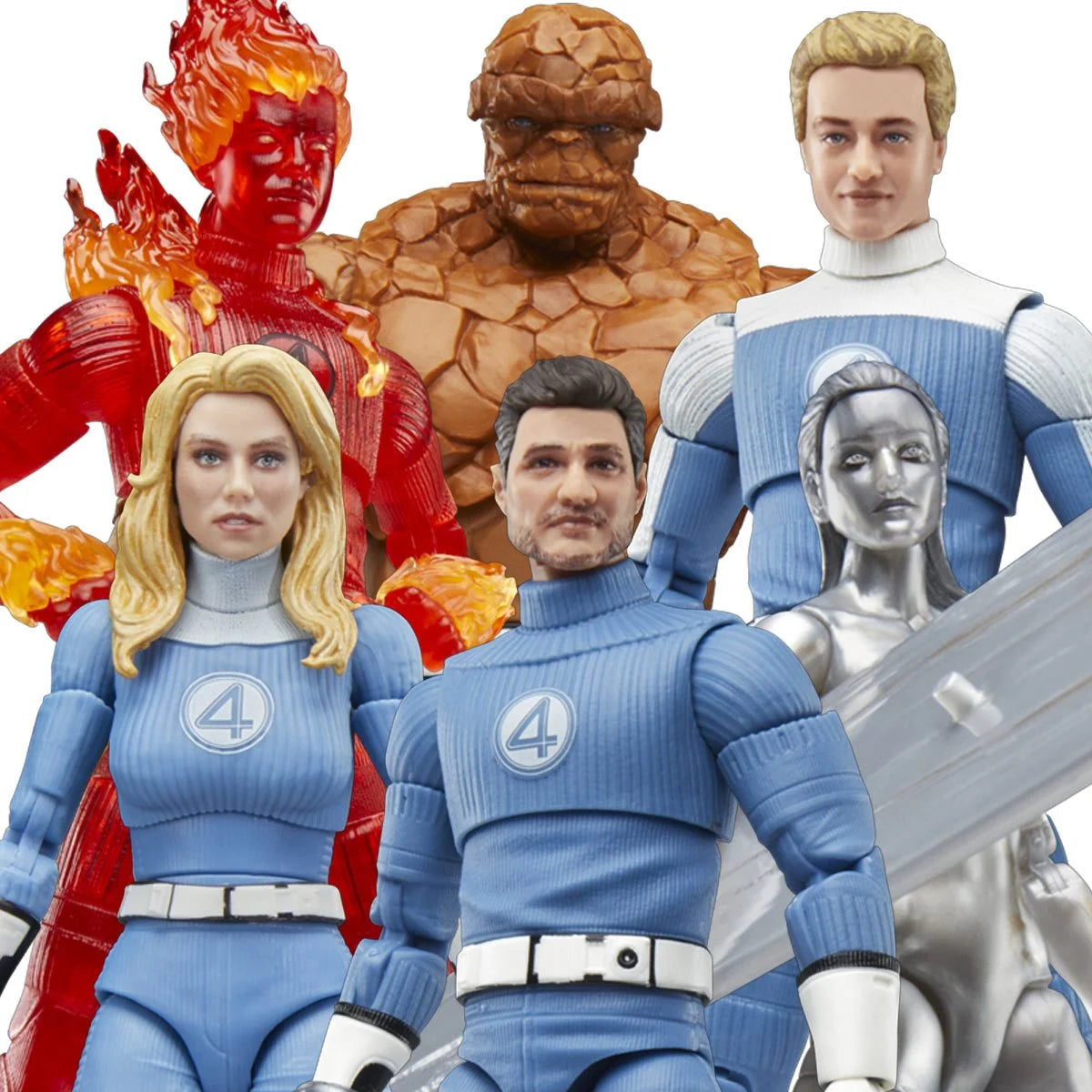 Marvel Legends Fantastic Four First Steps Wave 1 Case of 6 – 6-Inch Action Figures