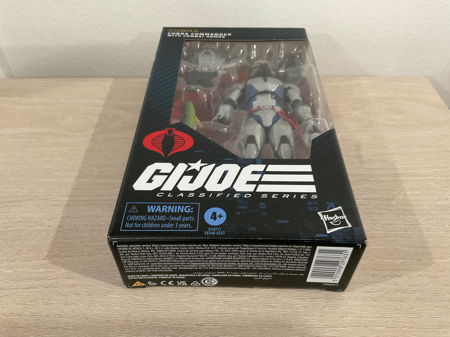 G.I. Joe Classified Series Cobra Commander with Combat Armor 6-Inch Action Figure