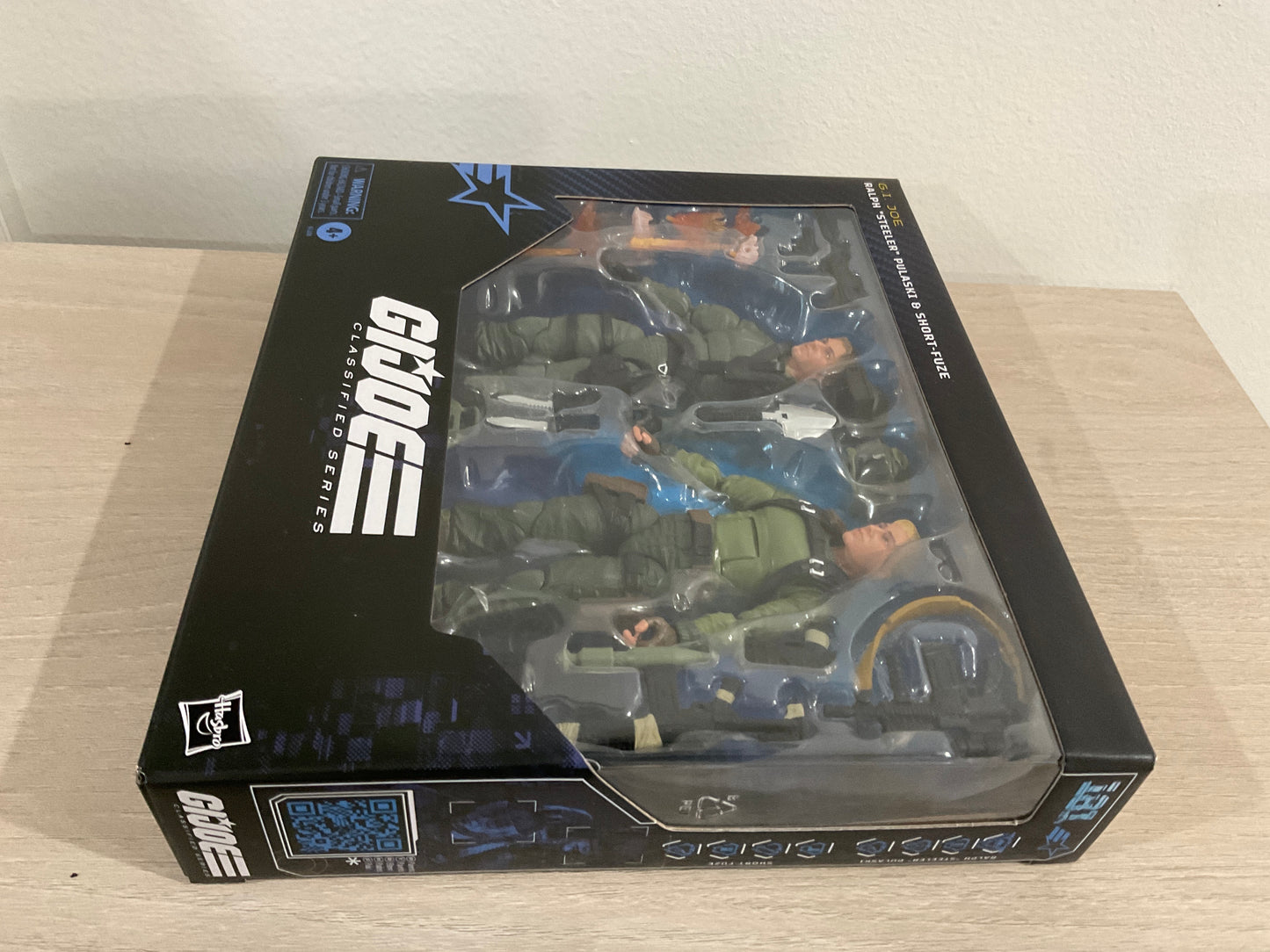 G.I. Joe Classified Series #181 Ralph “Steeler” Pulaski & Short-Fuze – 6-Inch Collector 2-Figure Set