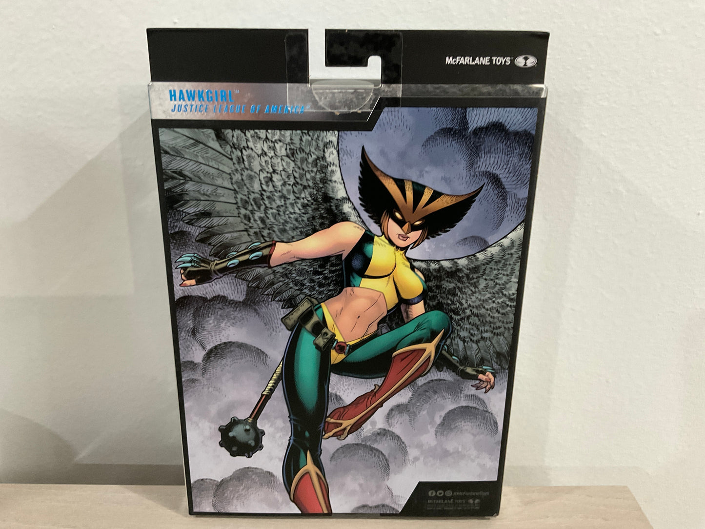 DC Multiverse Hawkgirl (Justice League of America) McFarlane Collector Edition 7" Figure - Chase Platinum