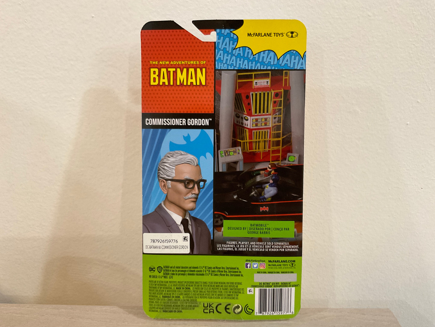 DC Retro Commissioner Gordon & Bat-Mite 6-Inch Action Figure Set – The New Adventures of Batman