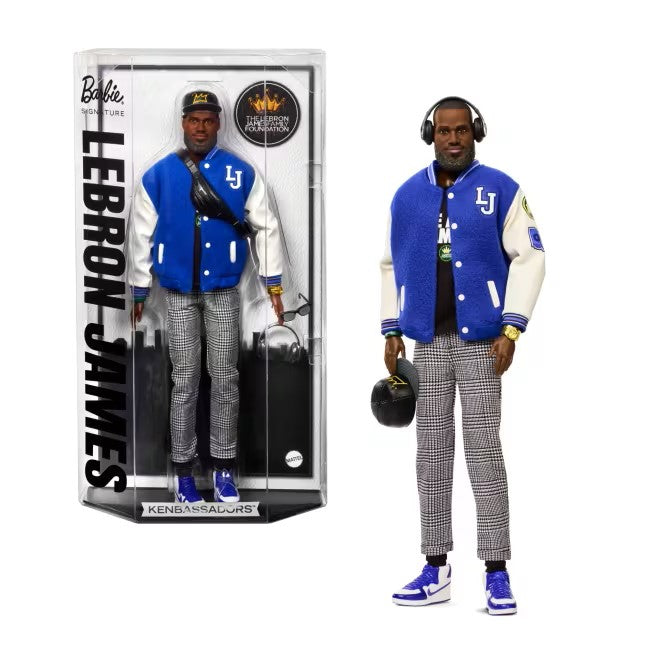Barbie Signature LeBron James Kenbassadors Ken Doll – Collector Edition (HRM33)
