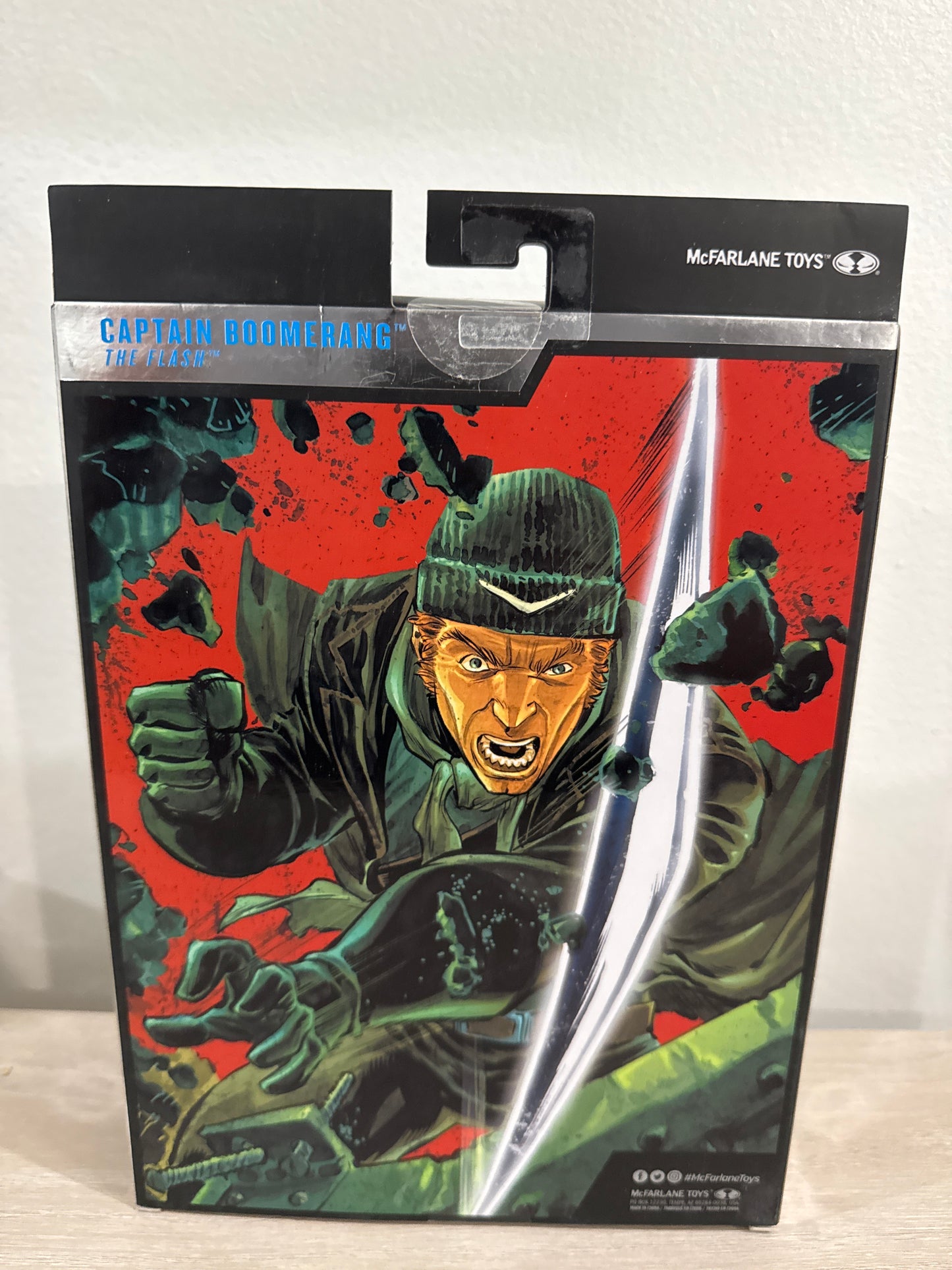 DC Multiverse Captain Boomerang (The Flash) Platinum Edition 7-Inch Action Figure - Chase