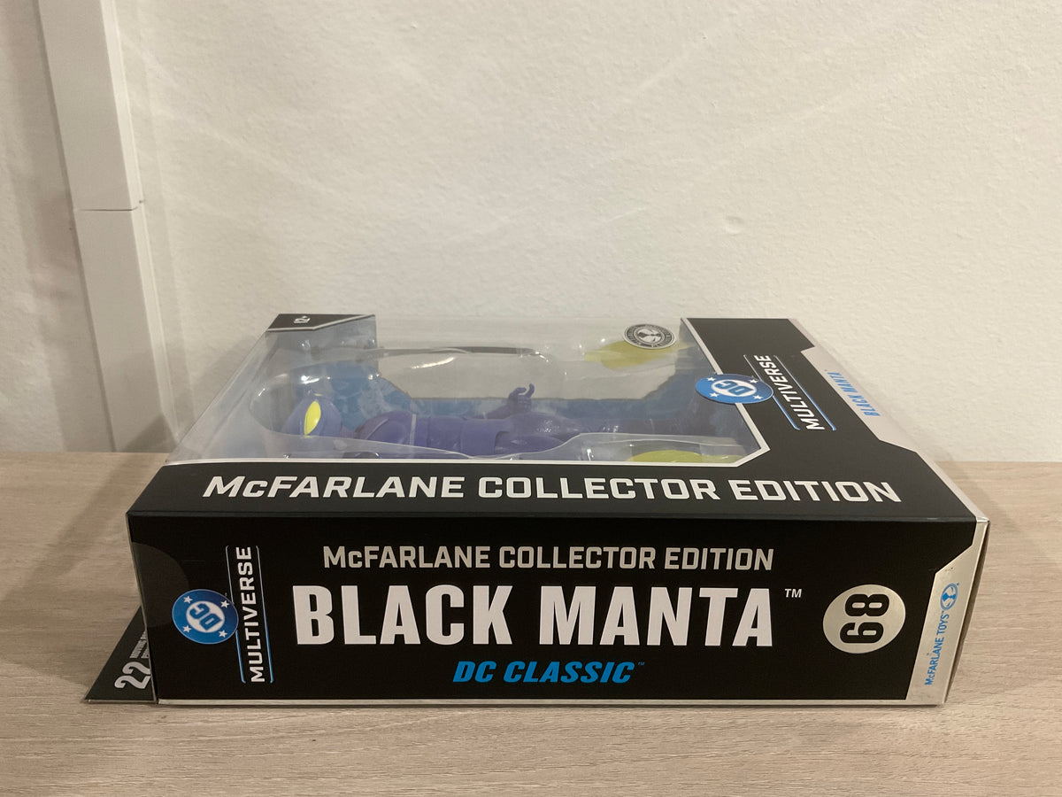 Black Manta (DC Classic) McFarlane Collector Edition #68 Platinum Edition 7" Figure