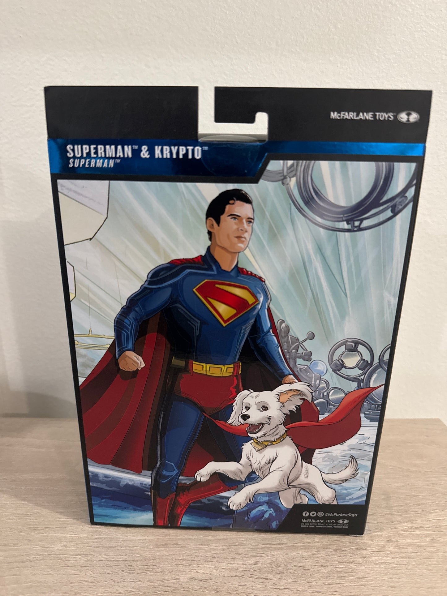 DC Multiverse Superman w/ Krypto – Deluxe Theatrical 7" Figure