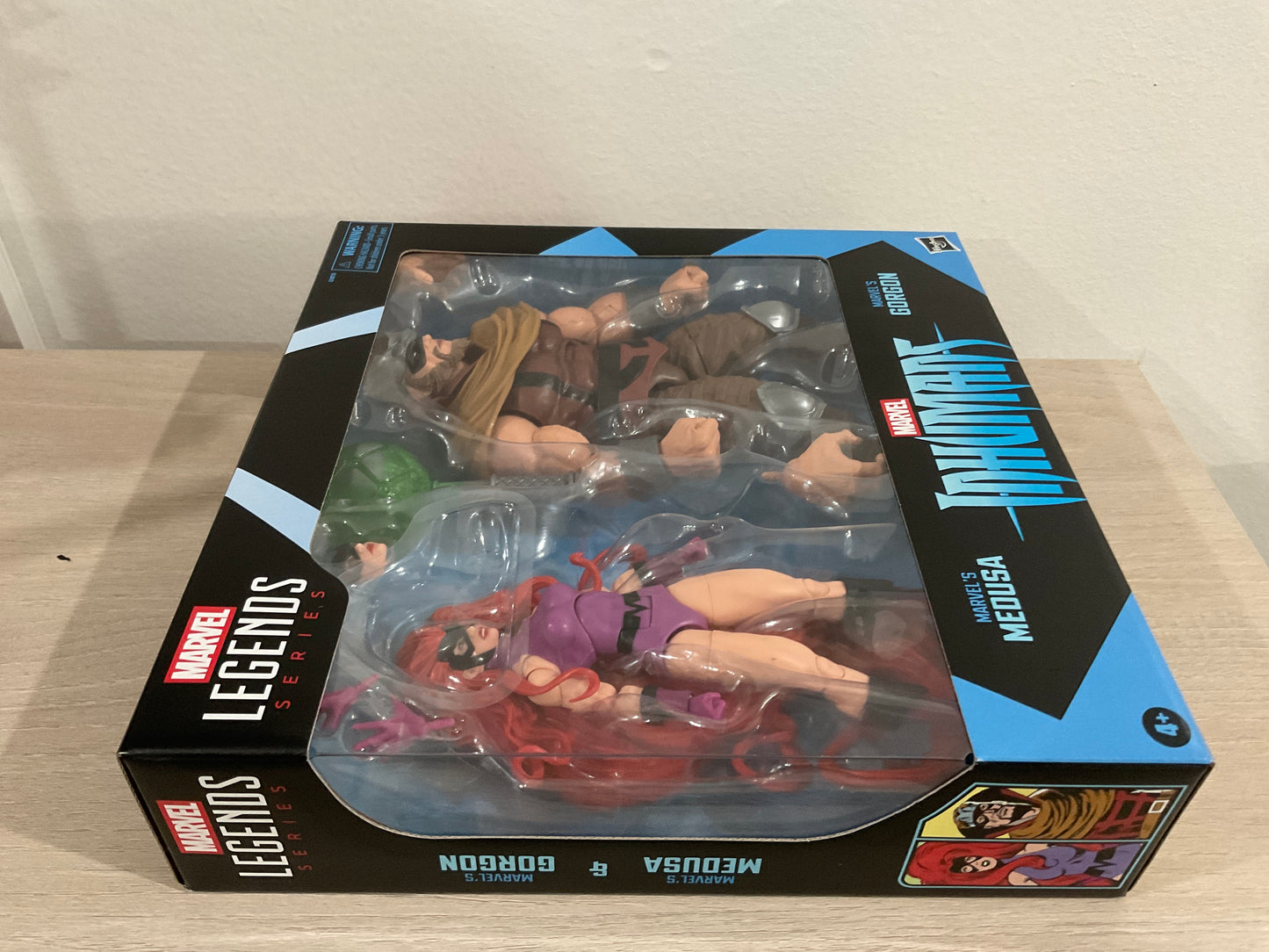 Marvel Legends Series Inhumans Marvel’s Medusa & Marvel’s Gorgon 6-Inch Action Figure 2-Pack