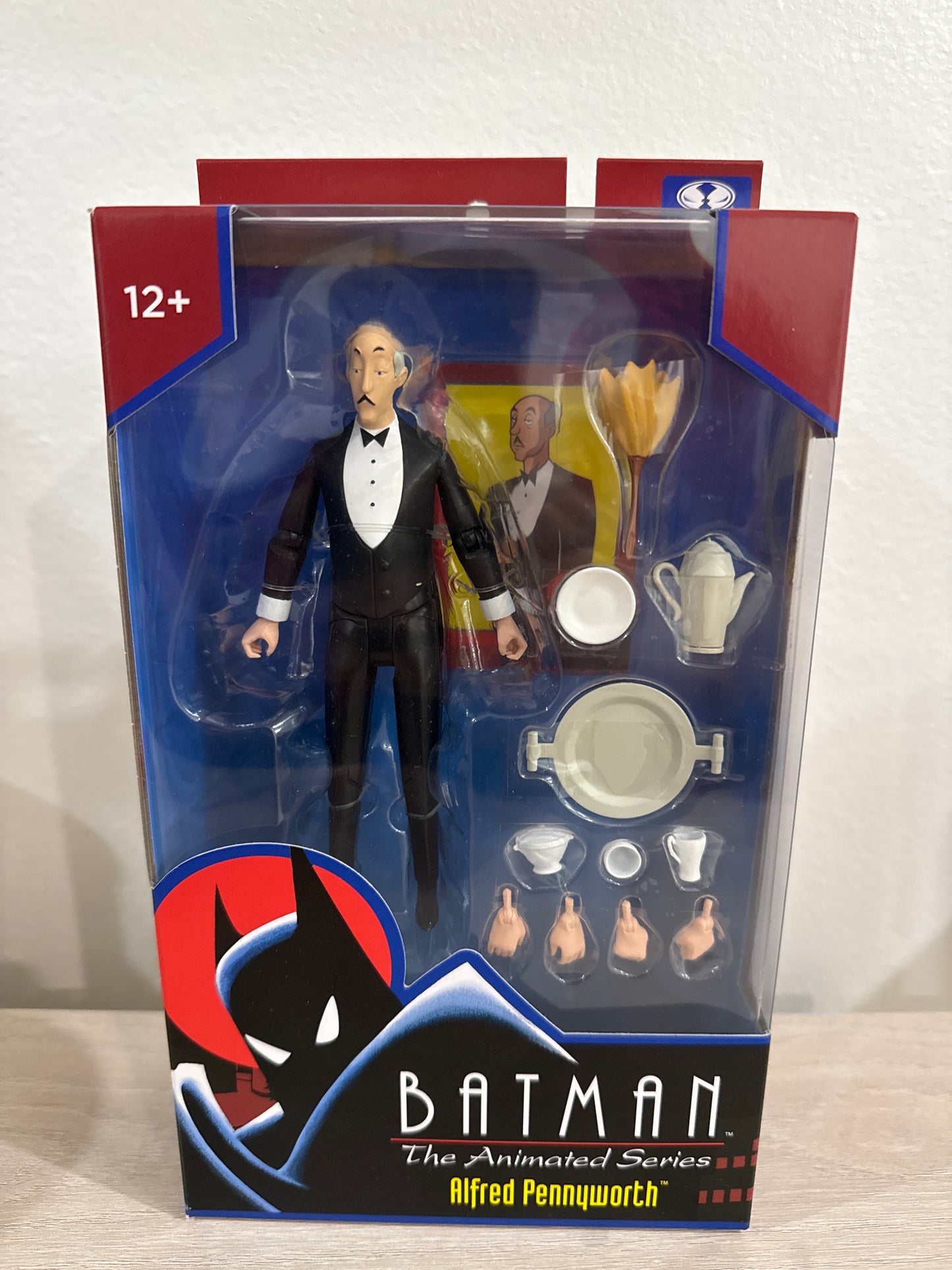 McFarlane Toys Batman: The Animated Series Alfred Pennyworth 6" Action Figure