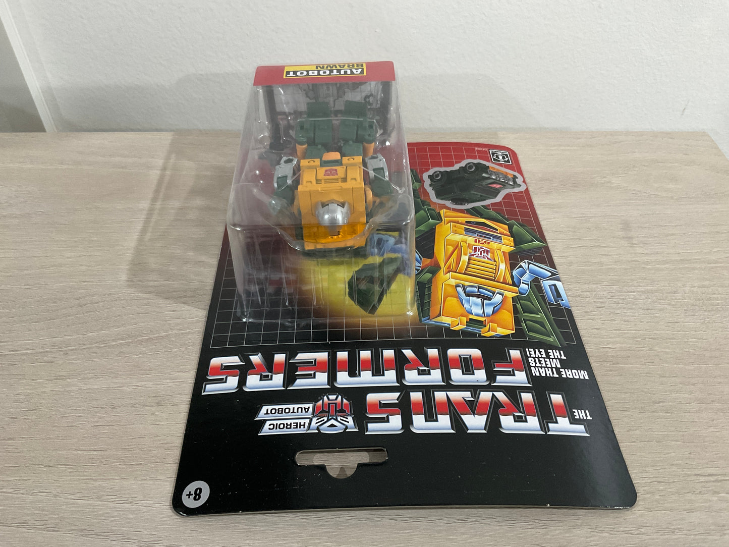 Transformers Vintage G1 Reissue Brawn Action Figure