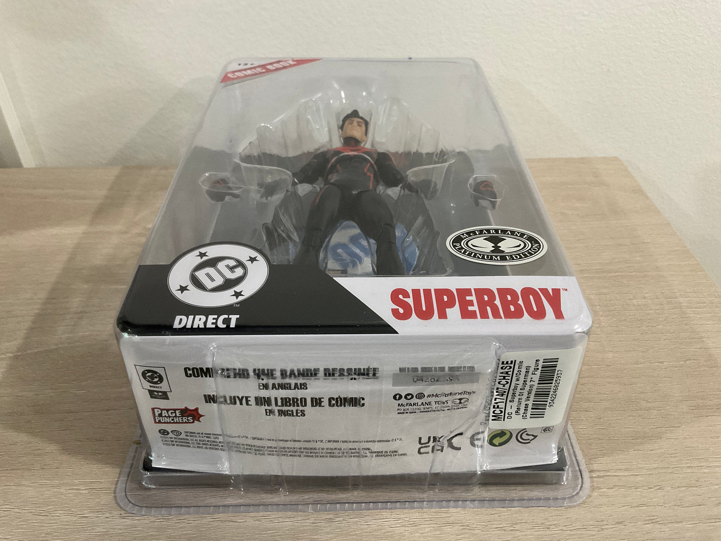 Superman - Superboy (Return of Superman) Page Punchers Platinum Edition 7" Scale Action Figure