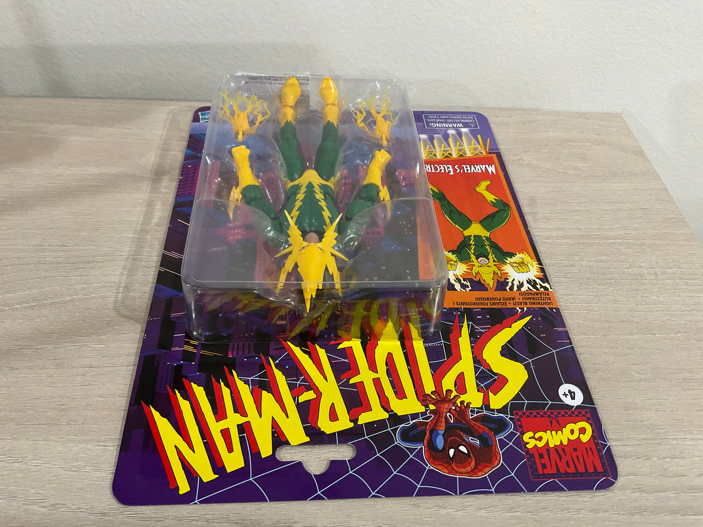 Spider-Man Marvel Legends Retro Collection Marvel’s Electro 6-Inch Action Figure