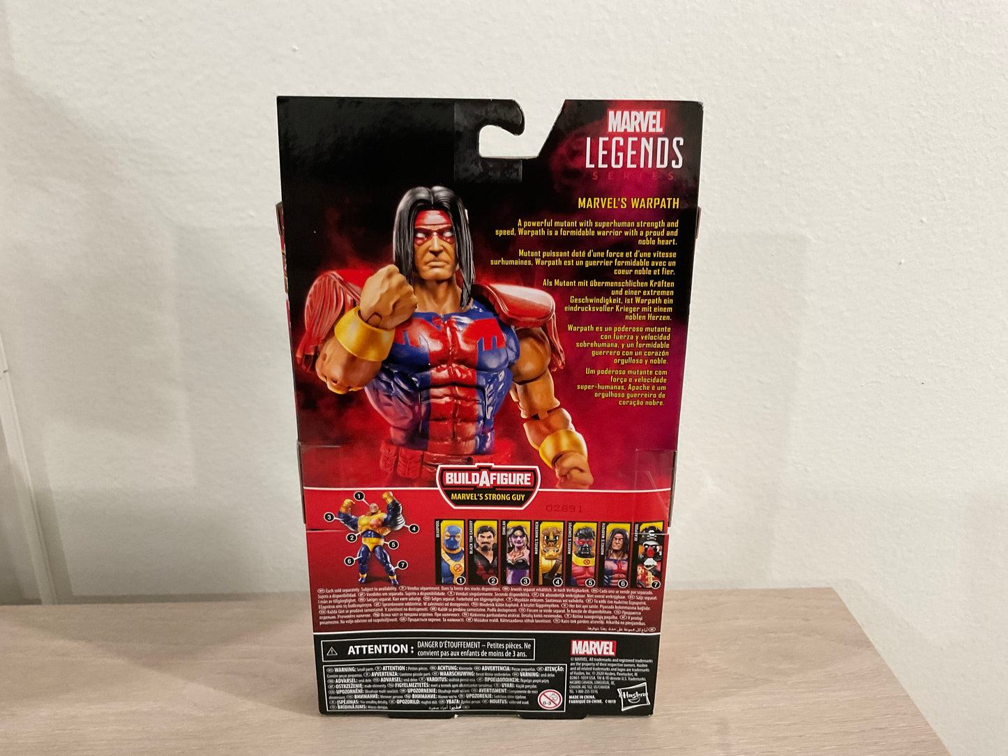 Marvel Legends Series Warpath 6-Inch Action Figure