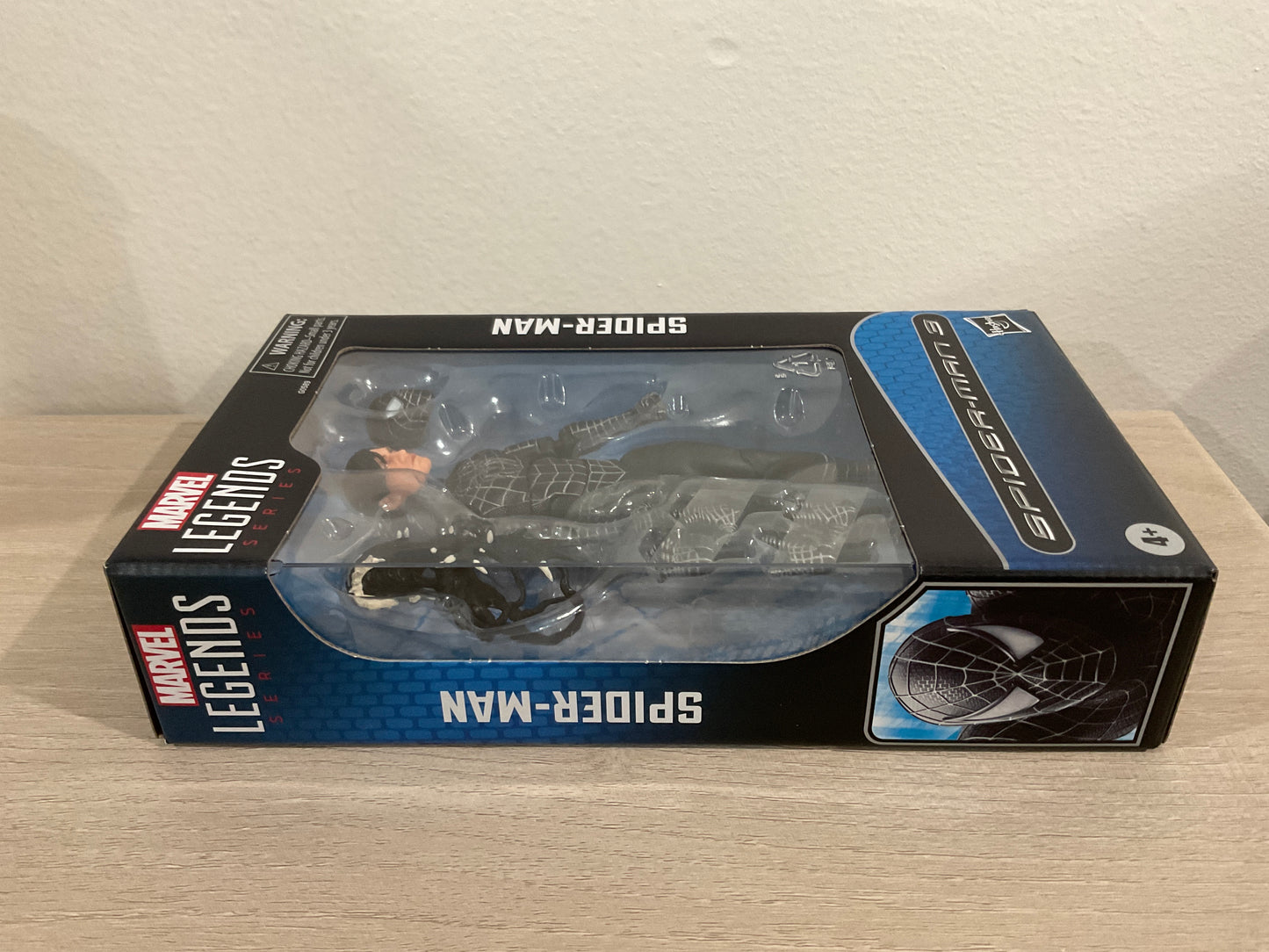 Spider-Man Marvel Legends Series – Spider-Man 3 (Symbiote Suit) 6-Inch Action Figure