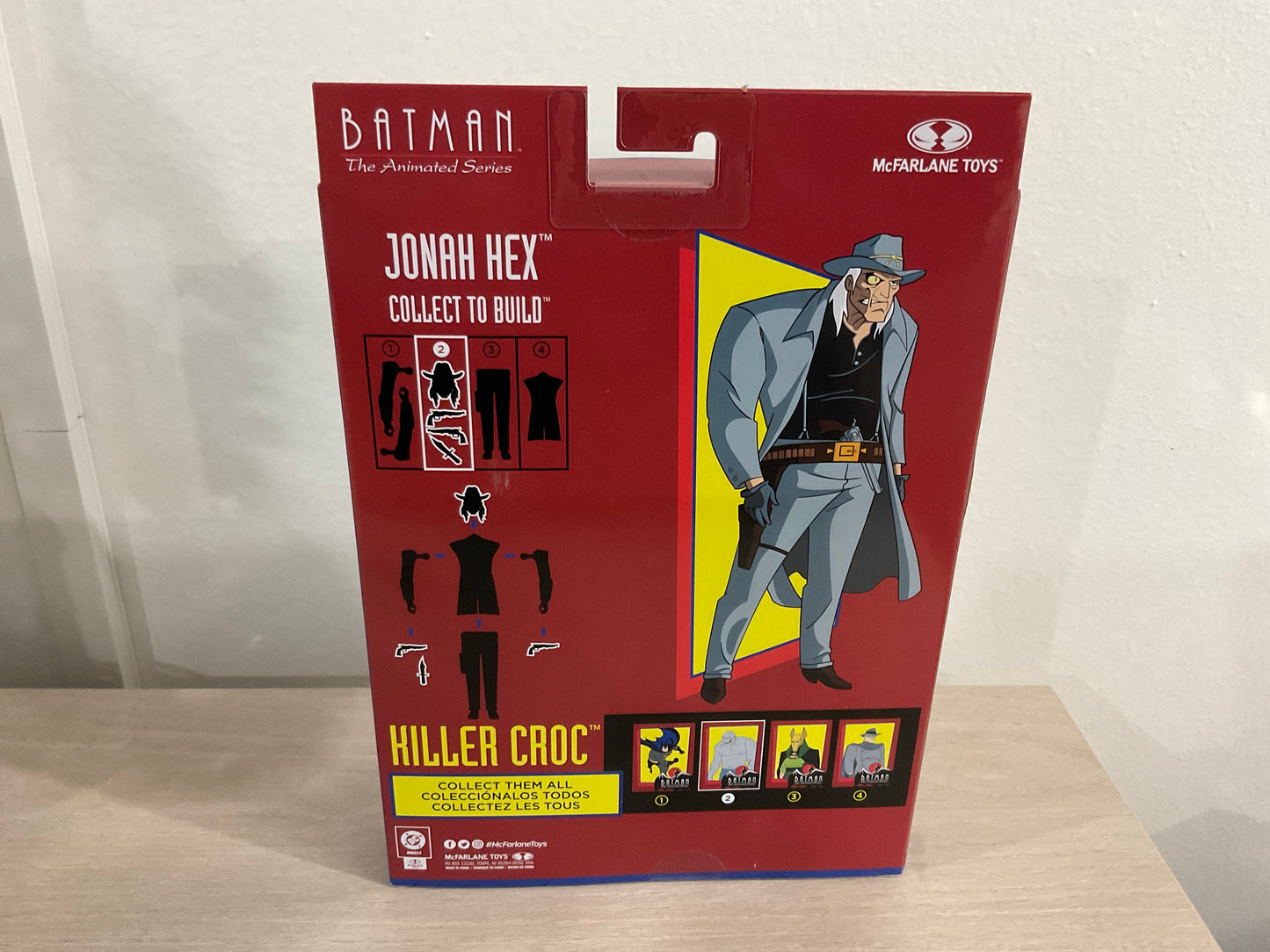 Batman: The Animated Series (1992) – Killer Croc Platinum Edition 6" Action Figure (Jonah Hex Build-A-Figure)