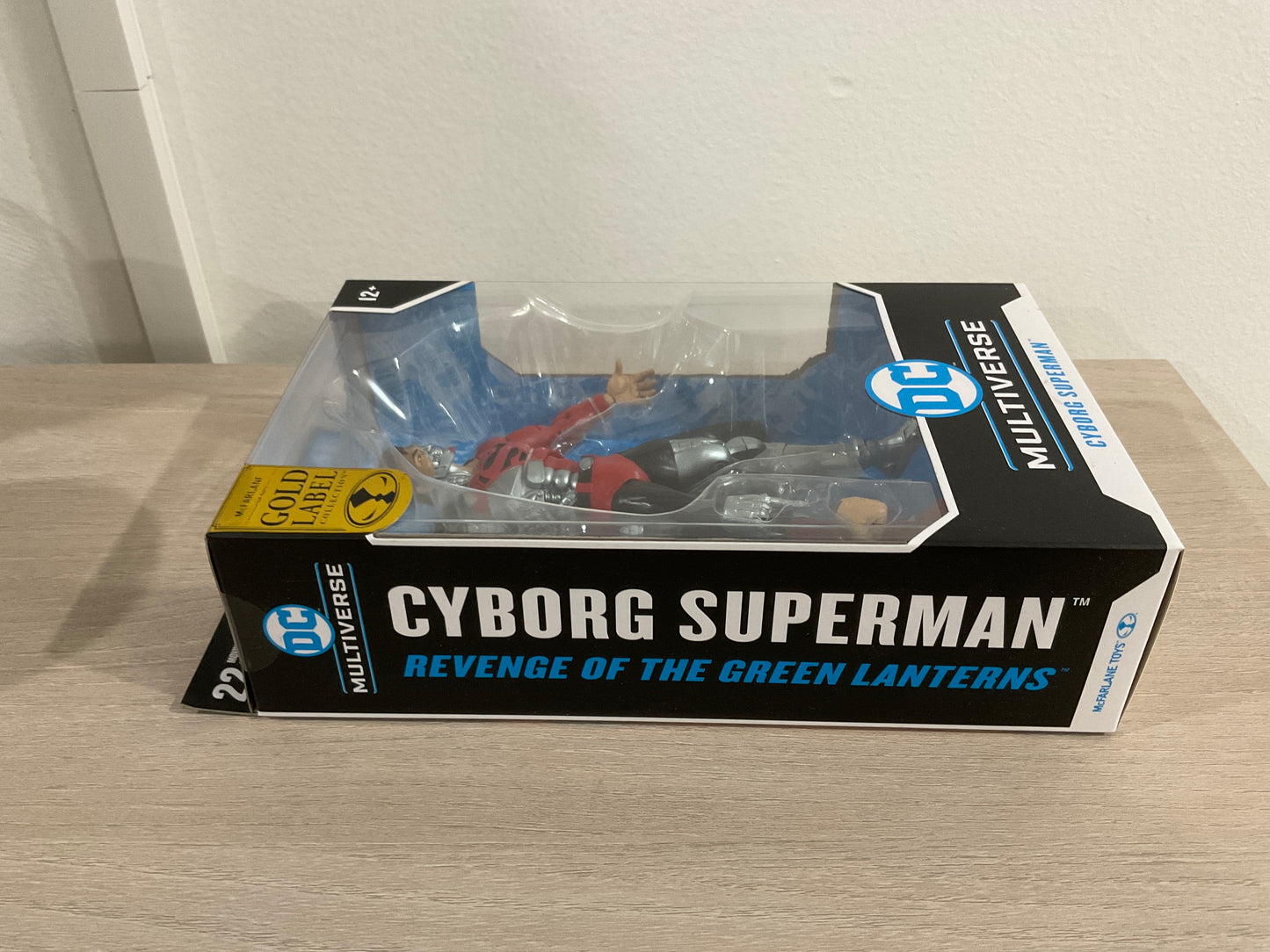 DC Multiverse Cyborg Superman 7" Action Figure (Revenge of the Green Lantern) – Gold Label (Substandard)