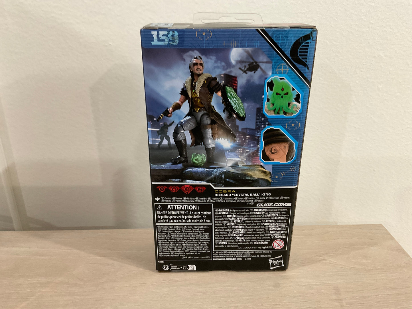 G.I. Joe Classified Series #159 – Richard “Crystal Ball” King – 6-Inch Action Figure