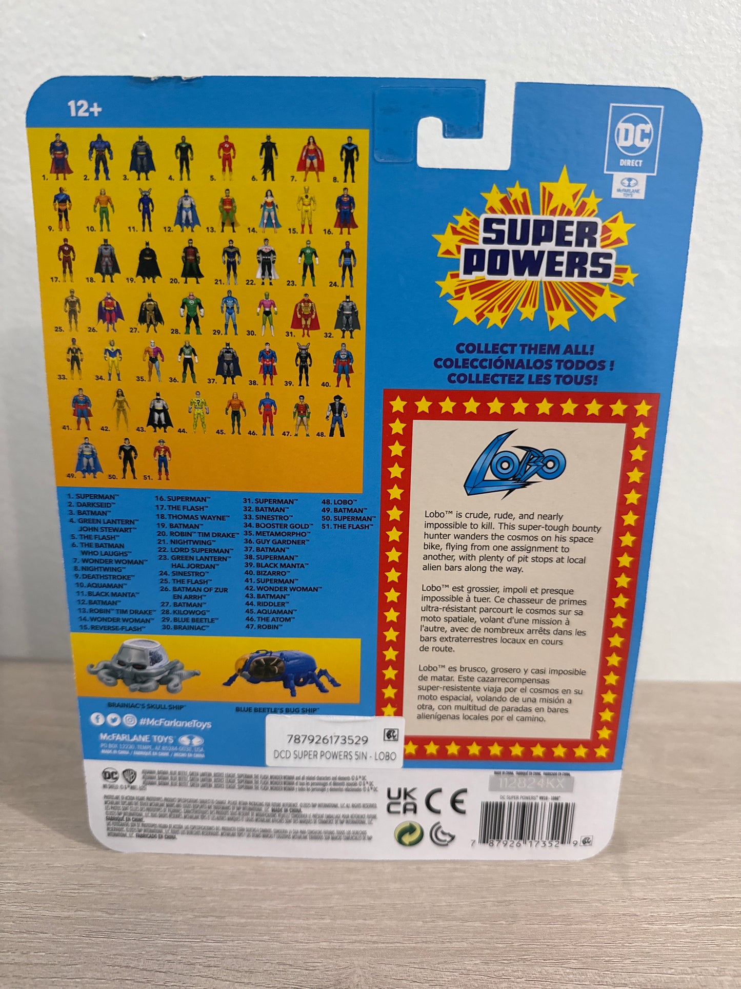 DC Super Powers Lobo 4.5" Action Figure (Substandard)