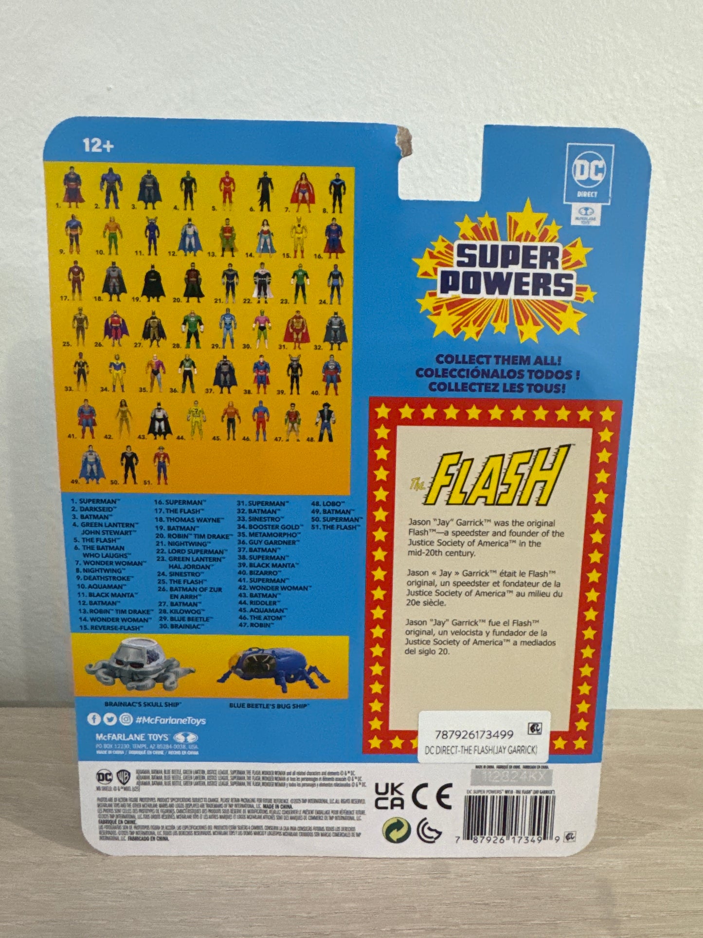 DC Super Powers The Flash (Jay Garrick) 4.5" Action Figure (Substandard)