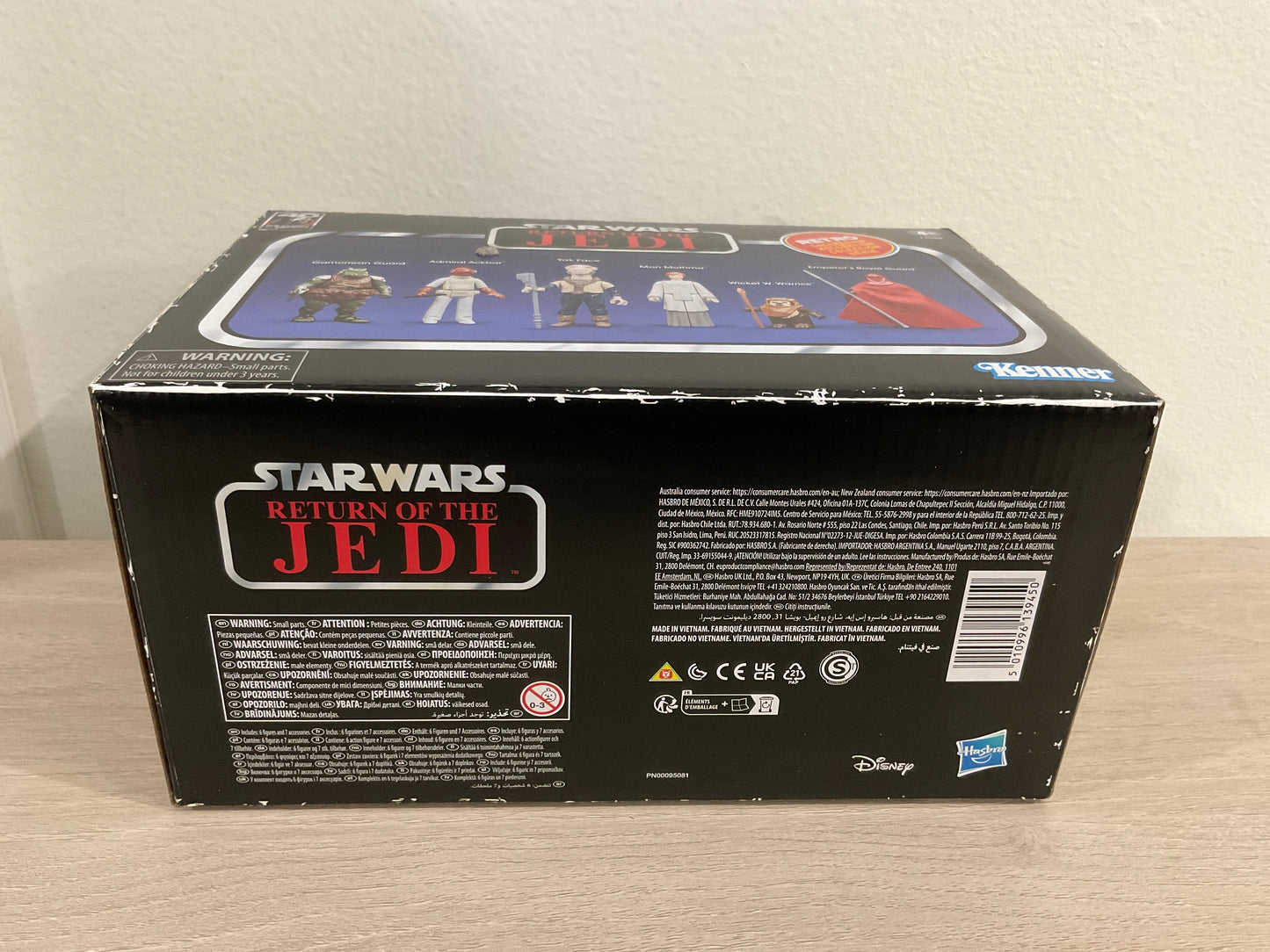 Star Wars Retro Collection Return of the Jedi Set of 6 3.75-Inch Figures Hasbro