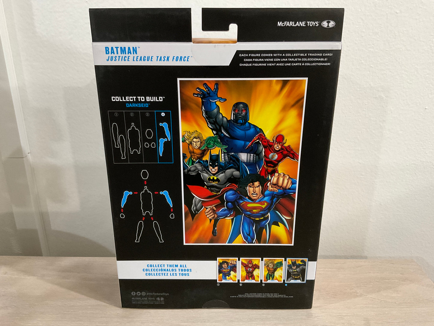 DC Multiverse Batman (Justice League Task Force) Platinum Edition 7-Inch Action Figure with Darkseid BAF Piece