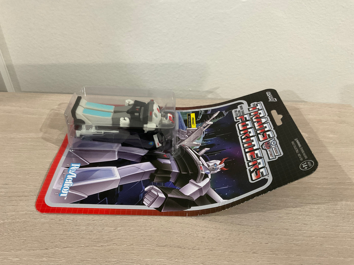 Super7 ReAction Transformers – Prowl 3.75-Inch Action Figure (Substandard 1)
