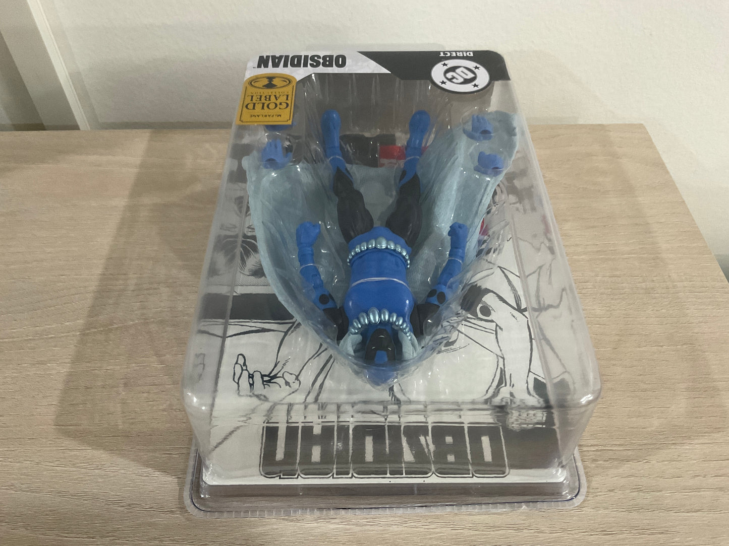 Obsidian (Infinity Inc. #16) Gold Label 7" Action Figure w/ Lithograph – McFarlane Collector Edition