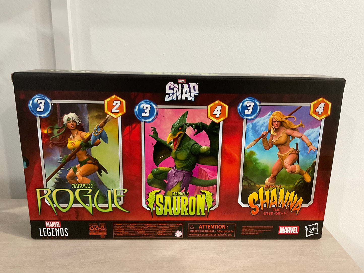 Marvel Legends Gamerverse: Marvel SNAP Savage Land 3‑Pack — SDCC 2025 Exclusive