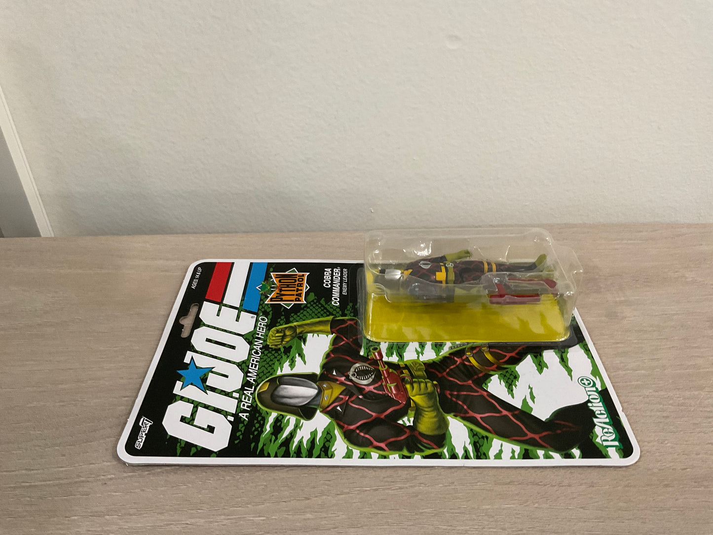 G.I. Joe ReAction+ Cobra Commander (Python Patrol) 3.75-Inch Action Figure – Super7 (1)