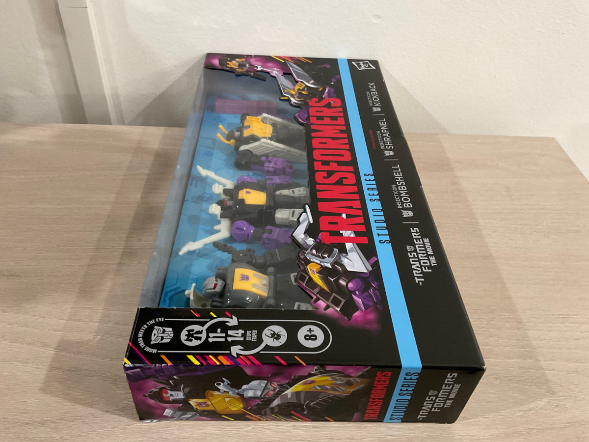 Transformers Studio Series The Transformers: The Movie MTMTE Collection Insecticons 3-Pack
