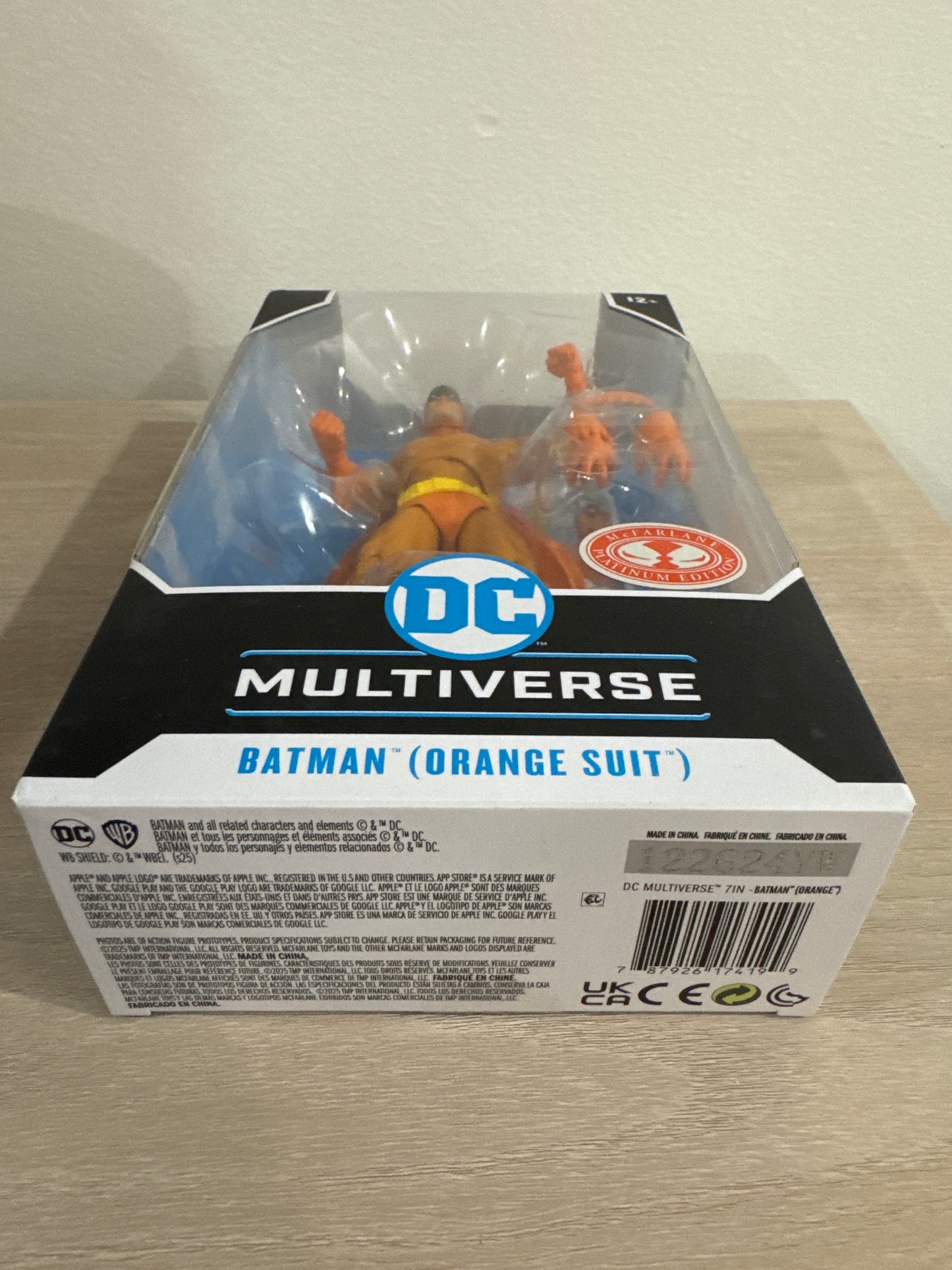 DC Multiverse Batman (Orange Suit) Red Platinum Edition 7-Inch Action Figure