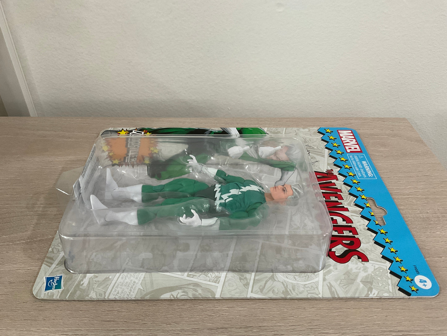 Marvel Legends Series Quicksilver, Retro Marvel Comics Collectible Action Figure