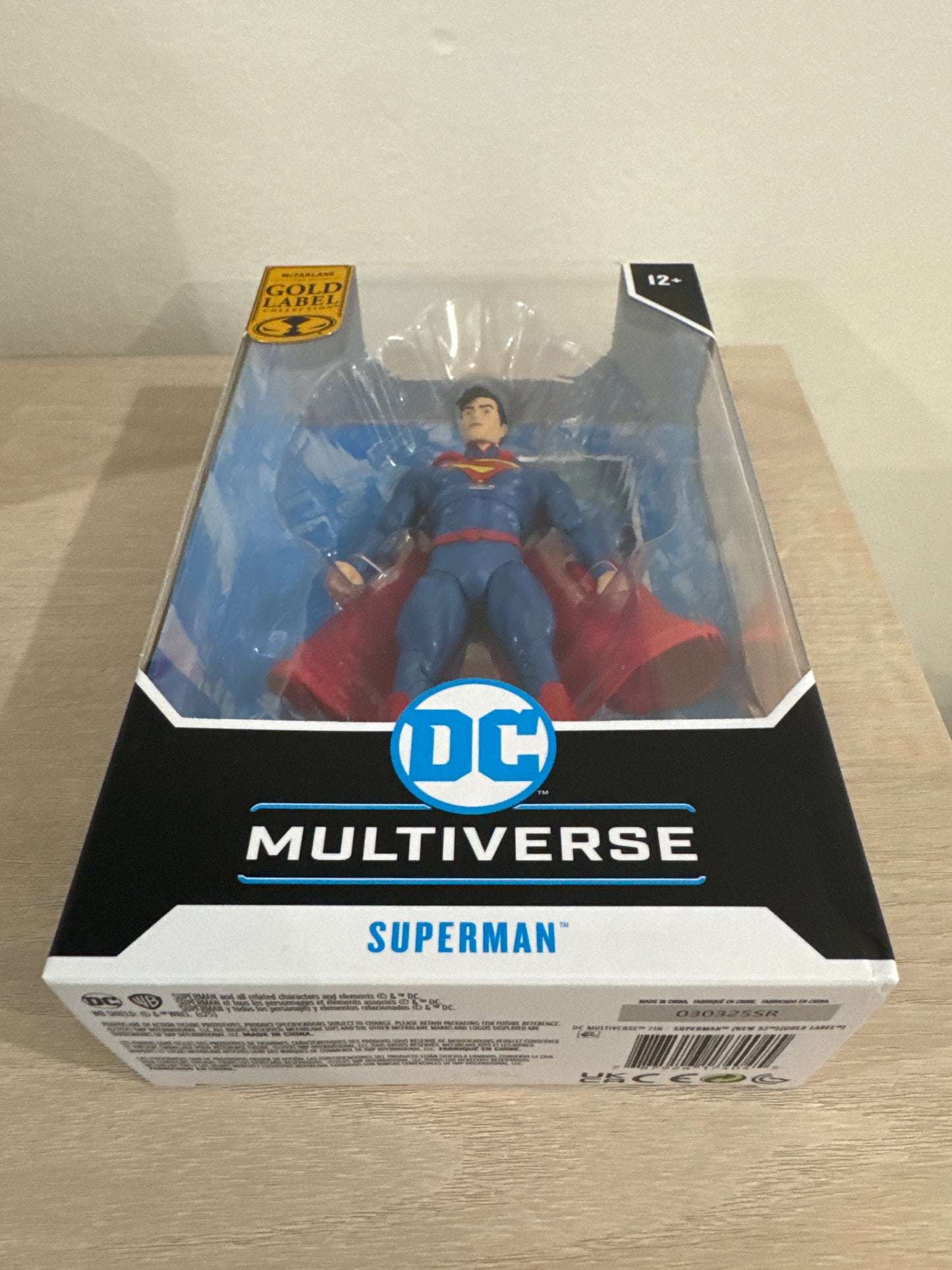 DC Multiverse Superman 7" Action Figure (NEW 52) – Gold Label (Substandard)