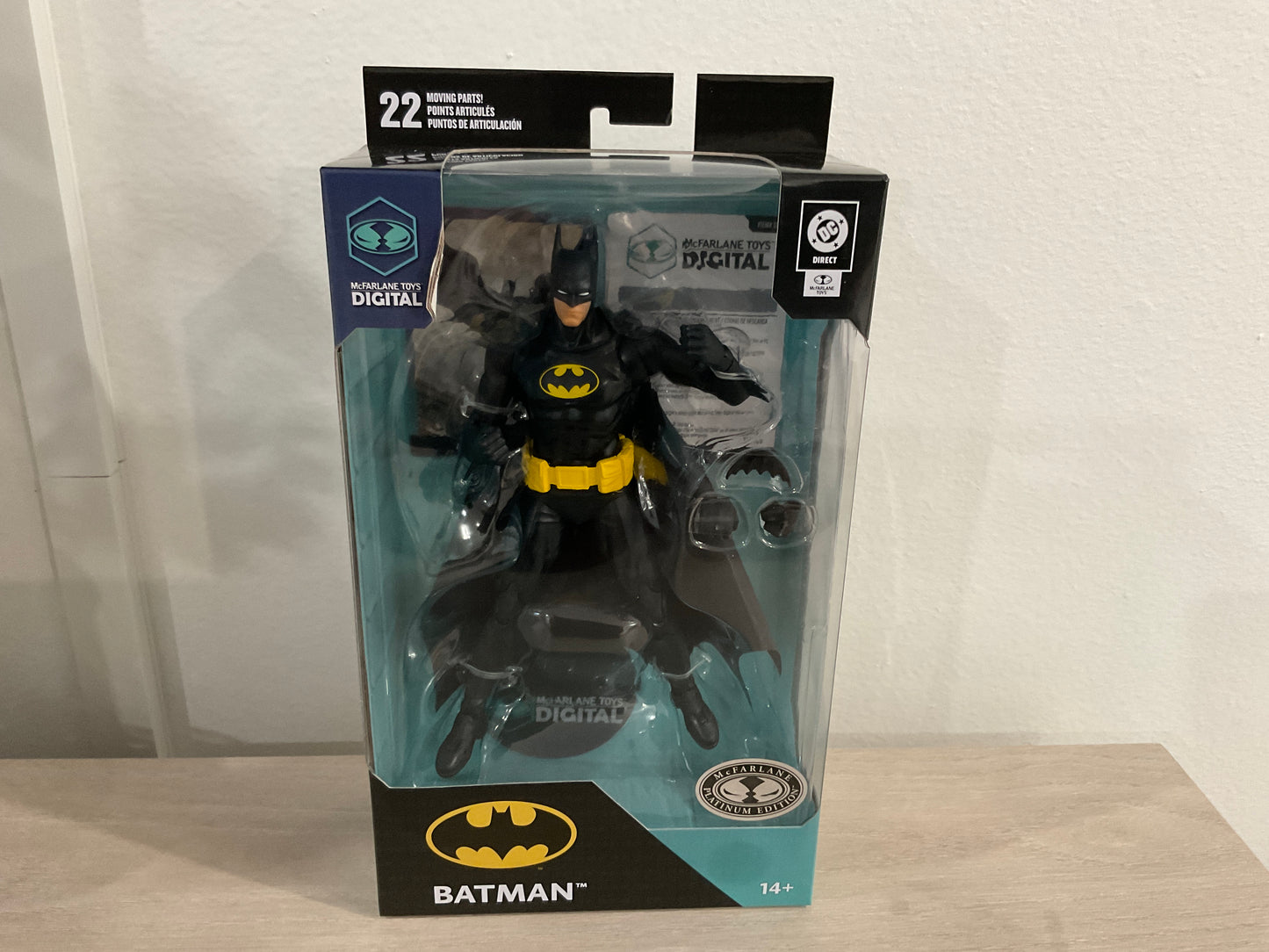 DC Multiverse – Batman (No Man’s Land) 7" Figure with Digital Collectible - Platinum Chase Figure (Substandard)