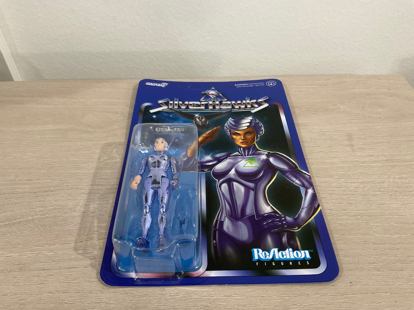 SilverHawks Steelheart (Toy Version) ReAction 3.75" Figure – Super7