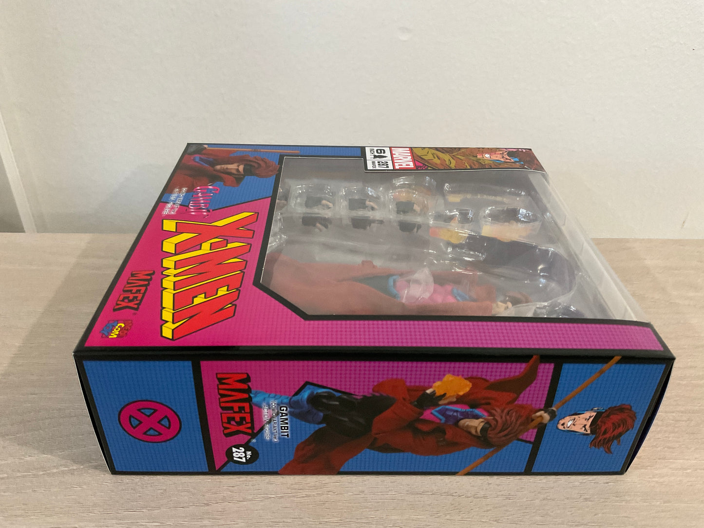 MAFEX No.287 Gambit Comic Variant Reissue X-Men Action Figure