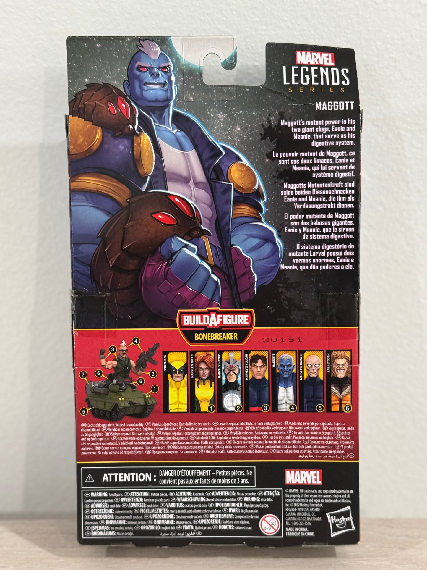 Marvel Legends Series X-Men Maggott 6-Inch Action Figure (No BAF)
