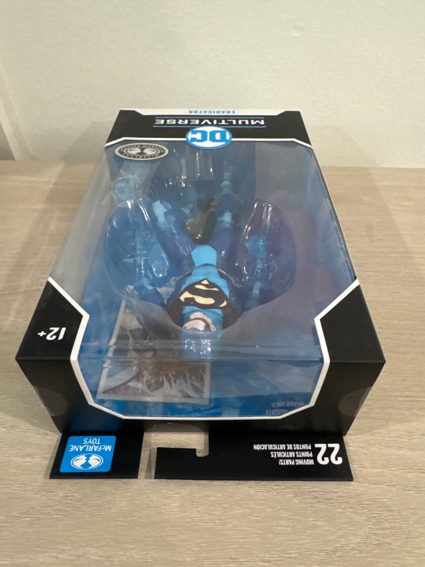 DC Multiverse Eradicator (Return of Superman) 7" Figure - Platinum Edition (Substandard)