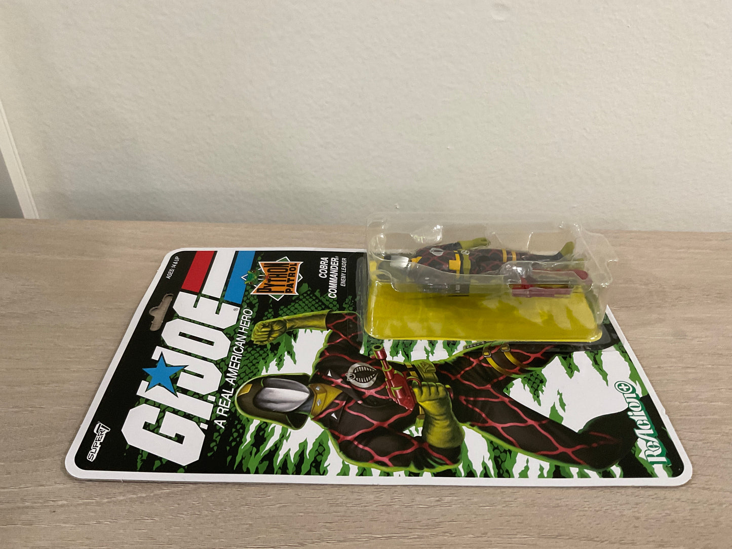 G.I. Joe ReAction+ Cobra Commander (Python Patrol) 3.75-Inch Action Figure – Super7 (2)