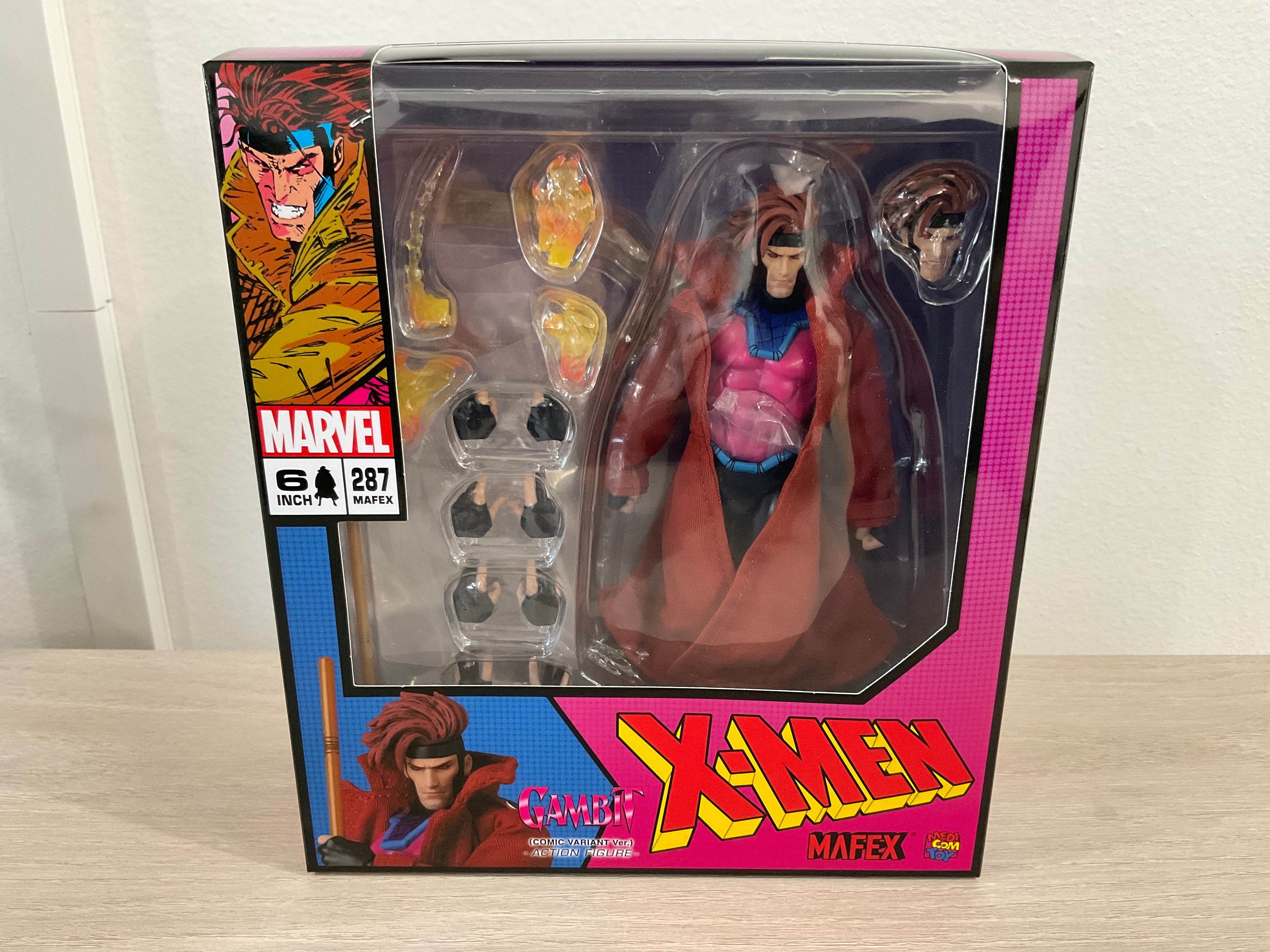 MAFEX Gambit No.287 Comic Variant Reissue X-Men Figure – Mr. J's