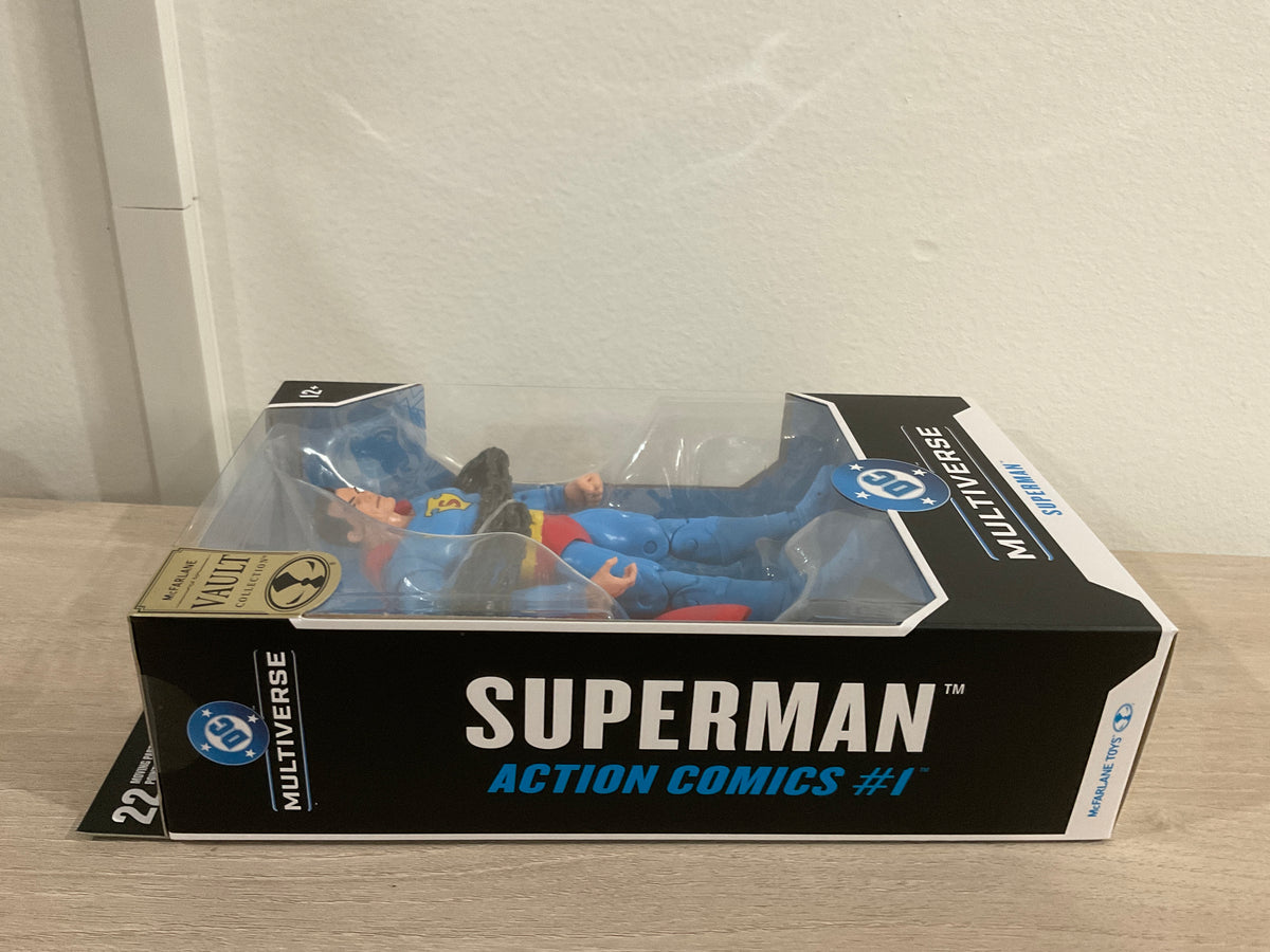 DC Multiverse McFarlane Vault Collection Wave 1 Superman – Action Comics #1 7" Figure