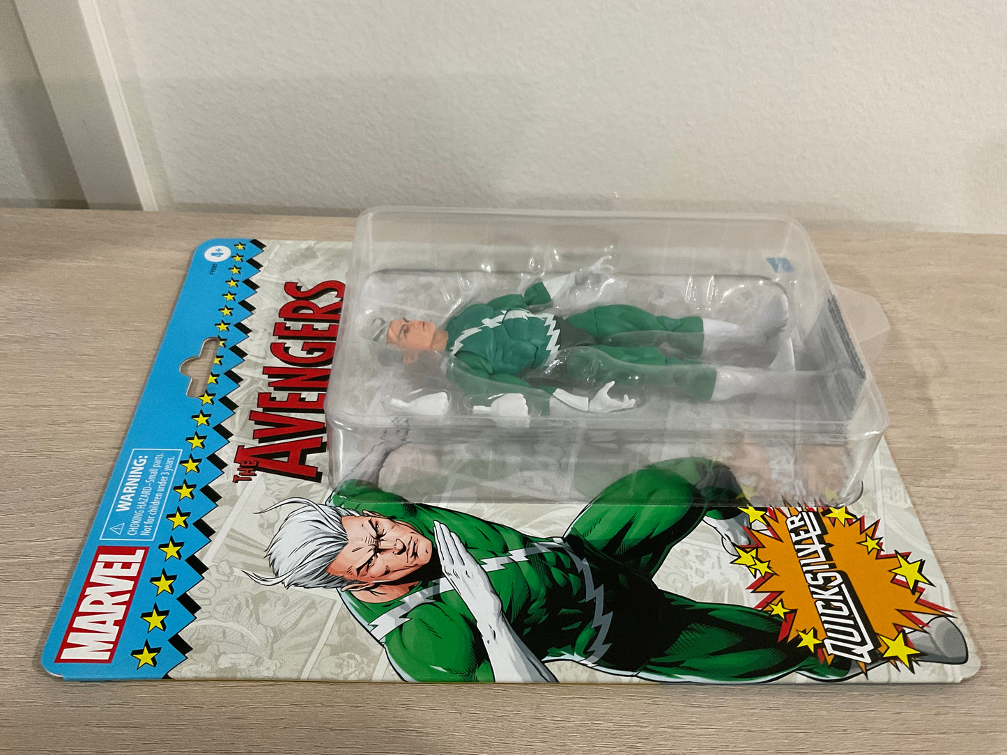 Marvel Legends Series Quicksilver, Retro Marvel Comics Collectible Action Figure (Substandard 1)