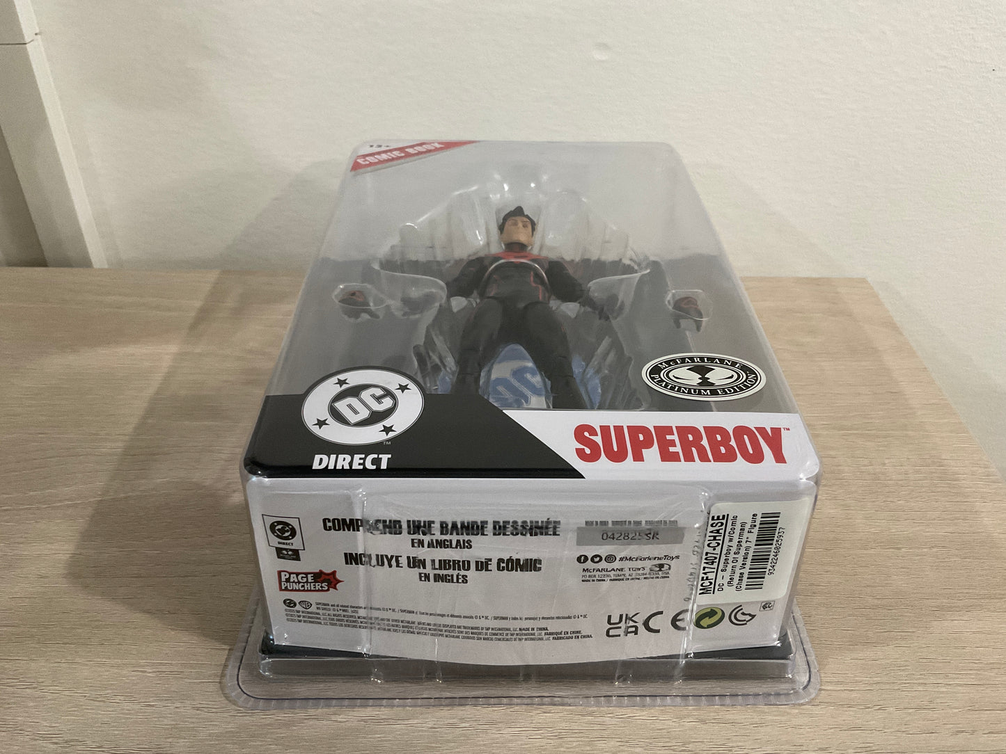 Superman - Superboy (Return of Superman) Page Punchers Platinum Edition 7" Scale Action Figure (Substandard)