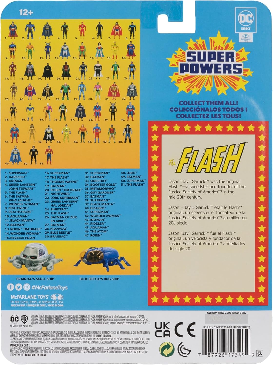 DC Super Powers The Flash (Jay Garrick) 4.5" Action Figure