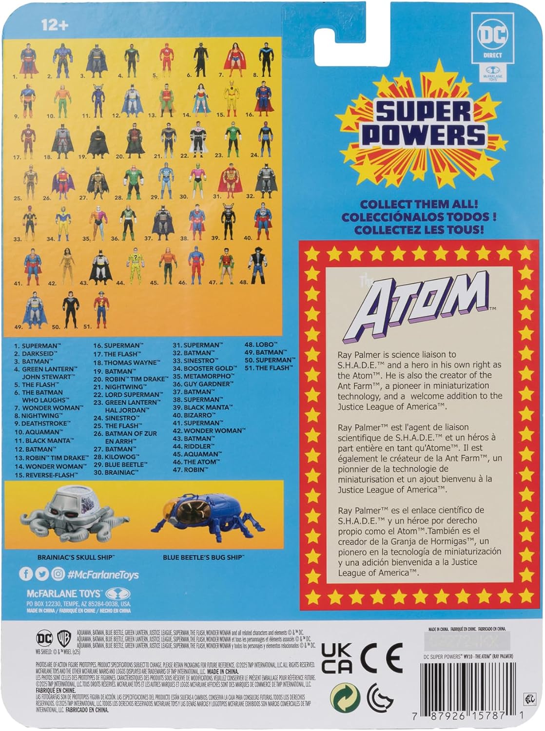 DC Super Powers The Atom (Ray Palmer) 4.5" Action Figure