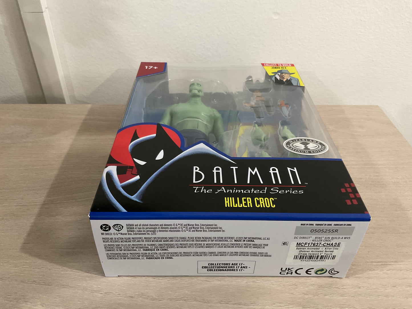 Batman: The Animated Series (1992) – Killer Croc Platinum Edition 6" Action Figure (Jonah Hex Build-A-Figure)