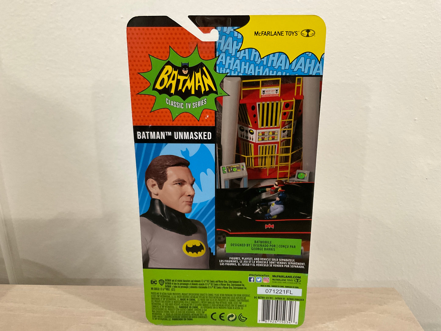 DC Retro Batman 66 Unmasked Batman 6-Inch Action Figure