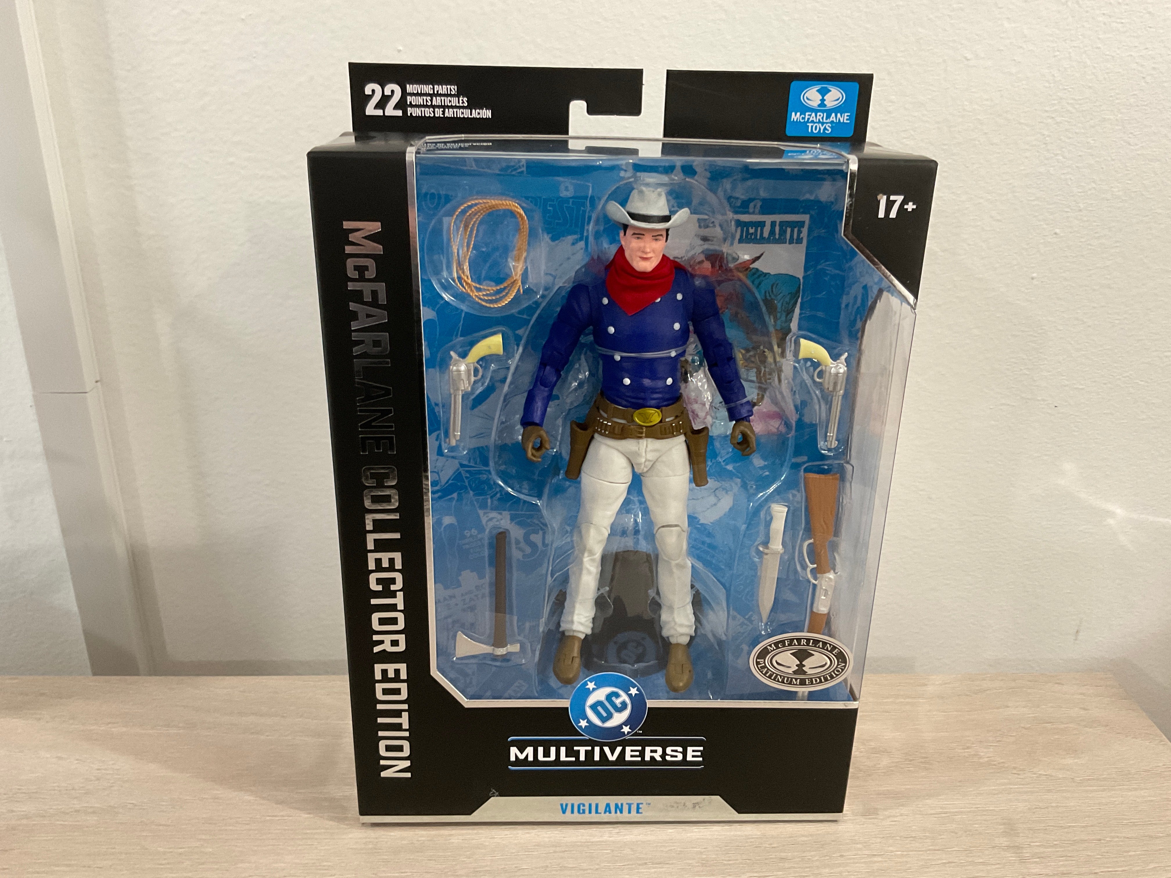 DC Multiverse Vigilante Platinum Chase #56 McFarlane Figure – Mr