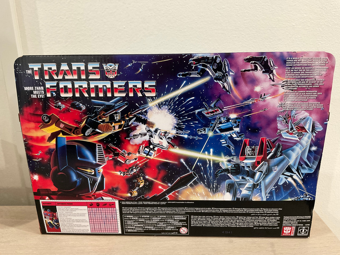 Transformers 40th Anniversary - Optimus Prime - G1 Retro Collectible (Substandard)